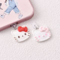 MINISO 3D Resin Hello Kitty Phone Dustproof Plug For iPhone Samsung Xiaomi Huawei Type C Android Charging Port Dustplugs. 