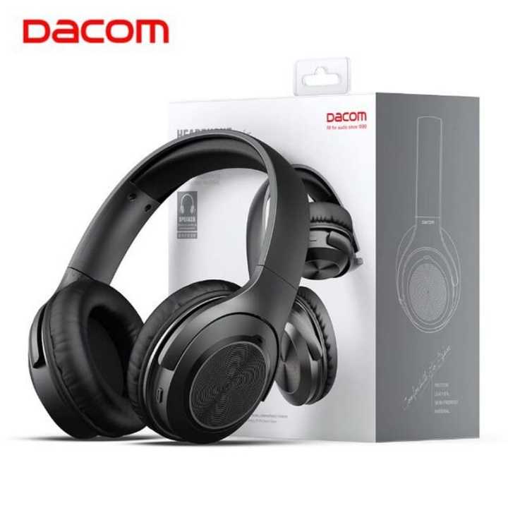 Dacom HF004 Two in One Wireless Headphone & Speaker Overear Bluetooth 5.0 Earphone Support SD card with Microphone for Android