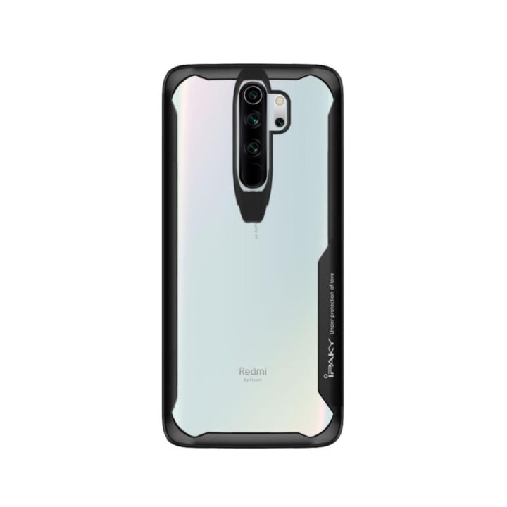 Redmi Note 8 Pro Border Case With Back Transparent Cover