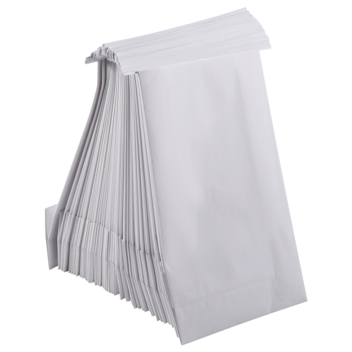 50 Pcs Vomit Bags White Throw Up Bags for Motion Morning Sickness and
