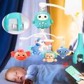 Auto Swing Bed Bell With Music, Light And Remote Control - For Kids |. 