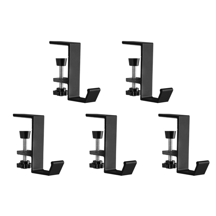 ARELENE%205%20Pcs%20Single-Layer%20Locking%20Table%20Hook%20Student%20Bag%20Hook%20Office%20Desk%20Mobile%20Bag%20Hook%20Desk%20Side%20Table%20Hook%20White%20-%20Image%202