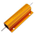 2 high-power metal aluminum resistor heat sink resistor. 