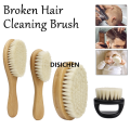 DISICHEN New Baby Care Pure Natural Wool Baby Wooden Hair Brush Newborn Comb Hair Bath Brush Sales promotion. 