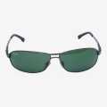Grey/Black Stylish Oval Shaped Sunglasses For Men (0041). 