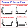 Brand New / Power Switch Button For IPhone 13 Pro min Max On Off Volume Key Button Ribbon Flex Cable Replacement Parts. 