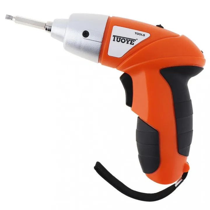 TUOYE%203.6V%20Rechargeable%20Battery%20Electric%20Screwdriver%20Set%20Household%20Power%20Tools%20with%204%20Screw%20Driver%20Bits%20Accessories%20for%20Drilling%20-%20Image%205