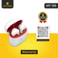 MY Power MT120 Earbuds With  Loud Sound & high Bass| Type-C Charging Port Wireless Earbuds 6 Months Warranty.. 