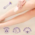 FURR By Pee Safe Body Shaving Razor for Women – Smooth & Gentle Body Hair Removal Razor. 