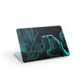 Laptop Back Sticker For Up to 15.6inch Laptop (Blue Circuit). 