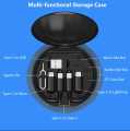 High-Performance - 60W Fast Charging Cable Type-C Mobile Phone Data Cable USB Charger Set Storage Box. 
