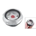 2 Pcs 26mm Male Threaded Metal Air Compressor Oil Level Sight Glass. 