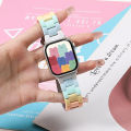 Bargain price Candy Strap For apple watch band ultra 2 49mm 44mm 40mm 41mm 45mm correa link bracelet iwatch series 9/8/7/SE 6 5 4 3 10 42/46MM. 