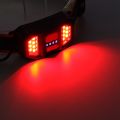FORIDE 2Pcs Light Lamp,USB Rechargeable LED Torch,Adjustable COB Light Lamp for Fishing Running Camping. 
