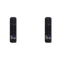 (GGBR) 2X for VU 4K UHD LED Smart TV Remote Control EN2G30H EN2N30H EN2Q30H EN2B30H 55A7300F 55A7500F EN2A30 EN2P30H. 