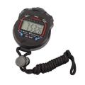 Digital Stop Watch- Black. 