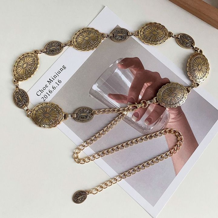 Vintage Body Jewelry Belt Waist Chain Bohemian Style Metal Body Chain Waist Jewelry Waist Jewelry Women