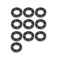10Pcs Carbon Fiber Wheel Hex Hub Extension Adapter Offset Spacer 3mm Thickness Fit for 1.9inch 2.2inch Wheel Rim Hub. 