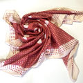 Authentic Corner Light Weight Summer Scarf Soft Silky Small For Women. 