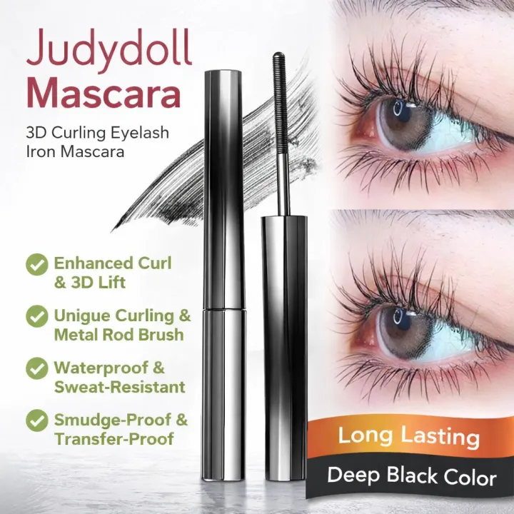 JudyDoll%203D%20Curling%20Eyelash%20Iron%20Mascara%20%E2%80%93%20Waterproof,%20Long%E2%80%91Lasting%20Curl%20&%20Volume%20Lash%20EnhancerJudyDoll%203D%20Curling%20Eyelash%20Iron%20Mascara%20%E2%80%93%20Waterproof,%20Long%E2%80%91Lasting%20Curl%20&%20Volume%20Lash%20Enhancer%20-%20Image%202