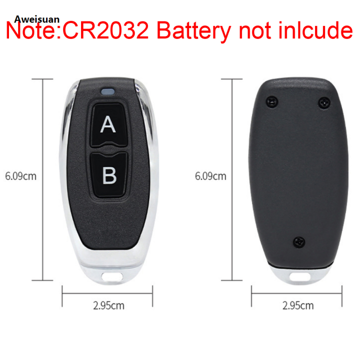 Aweisuan%20Sales%20promotion%20433Mhz%20Remote%20Control%20Controller%20Universal%20Clone%20Learning%20Code%20Fixed%20Code%20For%20Gate%20Garage%20Door%20Clone%20Duplicator%20Key%20-%20Image%203