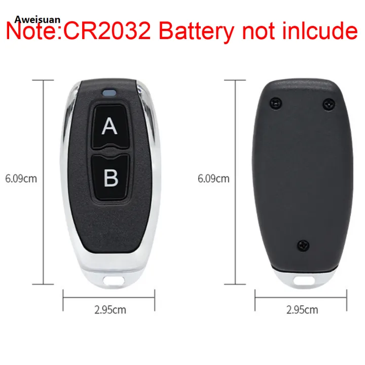 Aweisuan%20Sales%20promotion%20433Mhz%20Remote%20Control%20Controller%20Universal%20Clone%20Learning%20Code%20Fixed%20Code%20For%20Gate%20Garage%20Door%20Clone%20Duplicator%20Key%20-%20Image%203