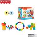 Fisher-Price 3 in 1 Infant Stacking and Sorting Gift Pack. 