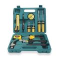 12 in 1 Electrical Repair Home Hand Tool Kit Set With Screwdriver, Hammer, Measuring Tape, Wrenches, Cutter & Pliers All Accessories Hardware Tool Box. 