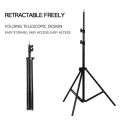 LED Selfie Ring Light Set 210 CM Tripod And Phone Holer Dimmable LED Ring Lamp Photo Video Camera Phone Light Ringlight For Live YouTube Fill Light. 