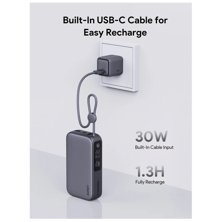 AUKEY%20Sling%2010000%20Compact%20Fast%20Charging%20Power%20Bank%20with%20Built-in%20USB-C%20Cable%20PB-Y47%20-%20Image%203