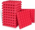 12 pcs Acoustic Foam Panels 2" X 12" X 12" Pyramid Sound Absorbing Panel. 