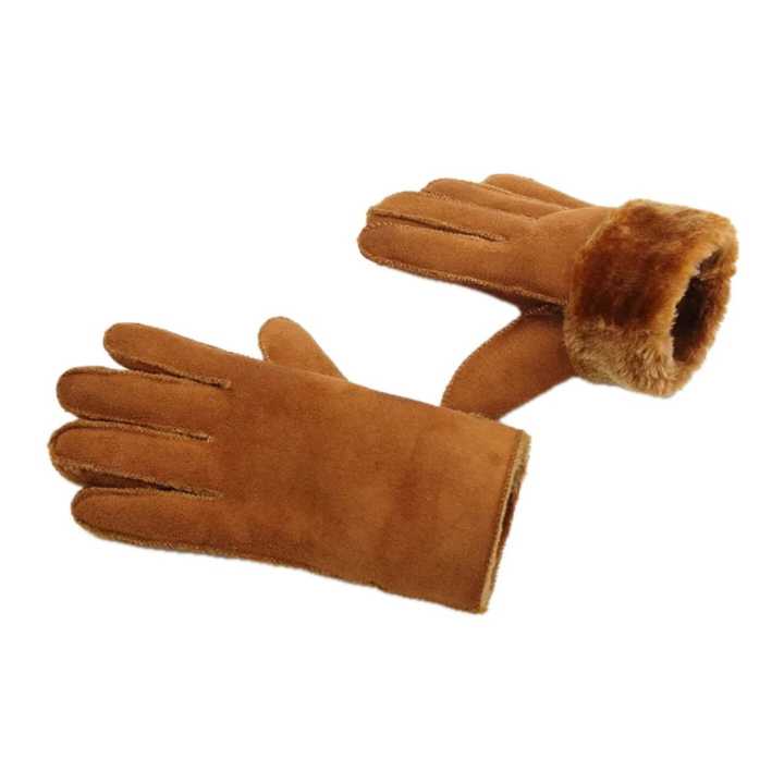 Unisex Faux Wool Warm Winter Gloves