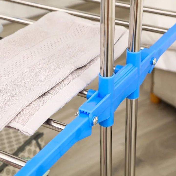 3%20Layer%20Cloth%20Drying%20Stand%20Hanger%20Organizer%20Shelf%20Space%20Saving%20Laundry%20Clothes%20Dryer%20With%20Breaking%20Wheels%20-%20Image%208