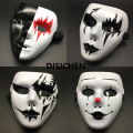 DISICHEN 1pcs Full Face Mask Hand-painted Halloween Masquerade Scary Party Supplies Cosplay Costume Accessory Props Luxury. 