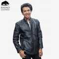 Rhino Leather Men's Genuine Leather Jacket. 