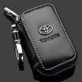 Cross-border universal car simple zipper key case special car metal car logo waist hanging car key Case Factory wholesale. 