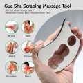 Stainless Steel Gua Sha Scraping IASTM Tool for Back, Legs, Arms Scraper, Anti-cellulite, Muscle Massage Relaxation. 