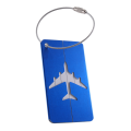 12PCS Aluminum Alloy Luggage Tag Colorful Suitcase Card Luggage Tags Travel IdTags. 