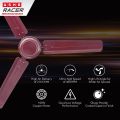 Usha Racer 1200MM Ultra High Speed 400RPM Ceiling Fan | 2 Years Guarantee. 