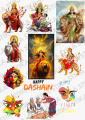 Nepali Dashain & Tihar Sticker Pack – Decorative Festival Stickers for Gifts, Walls, Laptops & Scrapbooks. 