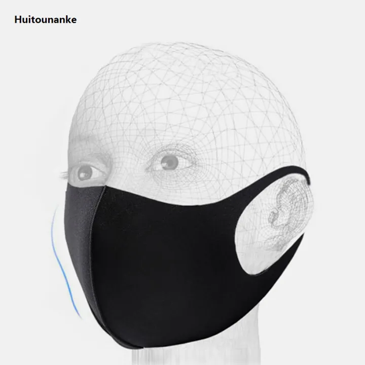 Mengshan2025%20Huitounanke%20UV%20Protection%20Face%20Mask%20Adults%20Children%20Earloop%20Mask%20Black%20Travel-Friendly%20Breathable%20Lightweight%20Washable%20Face%20Coverings%20-%20Image%202