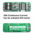 BMS 3S 20A 18650 11.1V 12.6V PCB Module BMS Protection Board Module Lithium Li-ion Battery Protection Board REV.2.0. 