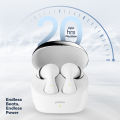 Pebble Wave Buds High Bass Clear Sound Quality, Passive Noise Cancellation Bluetooth Headset. 