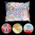 100/200/300pcs Food Grade Fruit Fresh-keeping Plastic Bag Kitchen Accessories Colorful Saran Wrap Disposable Food Cover Eshylala. 