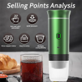 Portable Electric Espresso Coffee Maker Mini Travel Coffee Maker. 