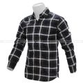 Black And White Square Check Shirt For Men. 