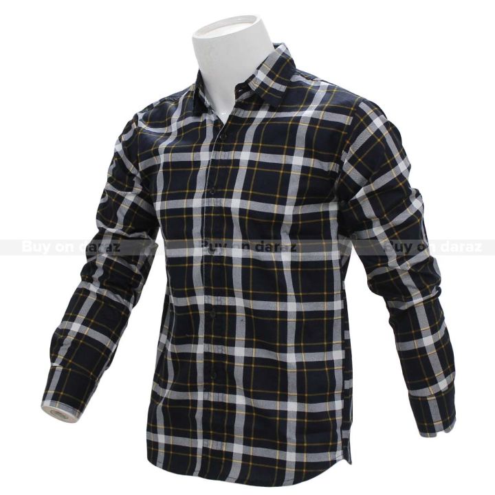 Black%20And%20White%20Square%20Check%20Shirt%20For%20Men%20-%20Image%203