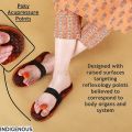 INDIGENOUS Wooden Acupressure Massager Khadau Health Care Slippers for Acupuncture or Acupressure Therapy/Therapeutic/Great Relaxing Slippers for Both Men.. 