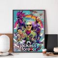 Movie Jackass Forever Poster No Framed Poster Kraft Club Bar Paper Vintage Poster Wall Art Painting Bedroom Study Stickers. 