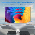 HY300 Smart Projector Android 13 Mini Home Theater Full HD 1080P WiFi Bluetooth HDMI USB Portable Projectors With Game Console. 